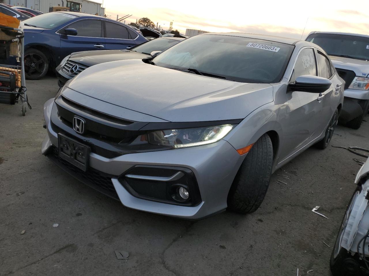 Изображение 1 2020 HONDA CIVIC EX 2020 с VIN SHHFK7H65LU415891