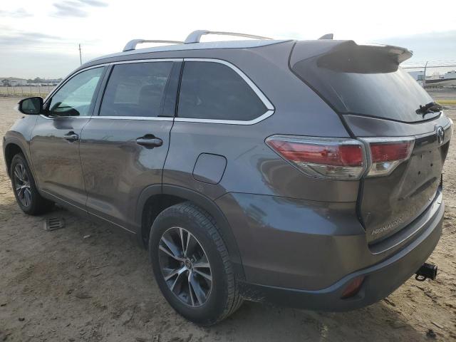 Image 2 of 2016 TOYOTA HIGHLANDER XLE 2016 with VIN 5TDKKRFH0GS157054