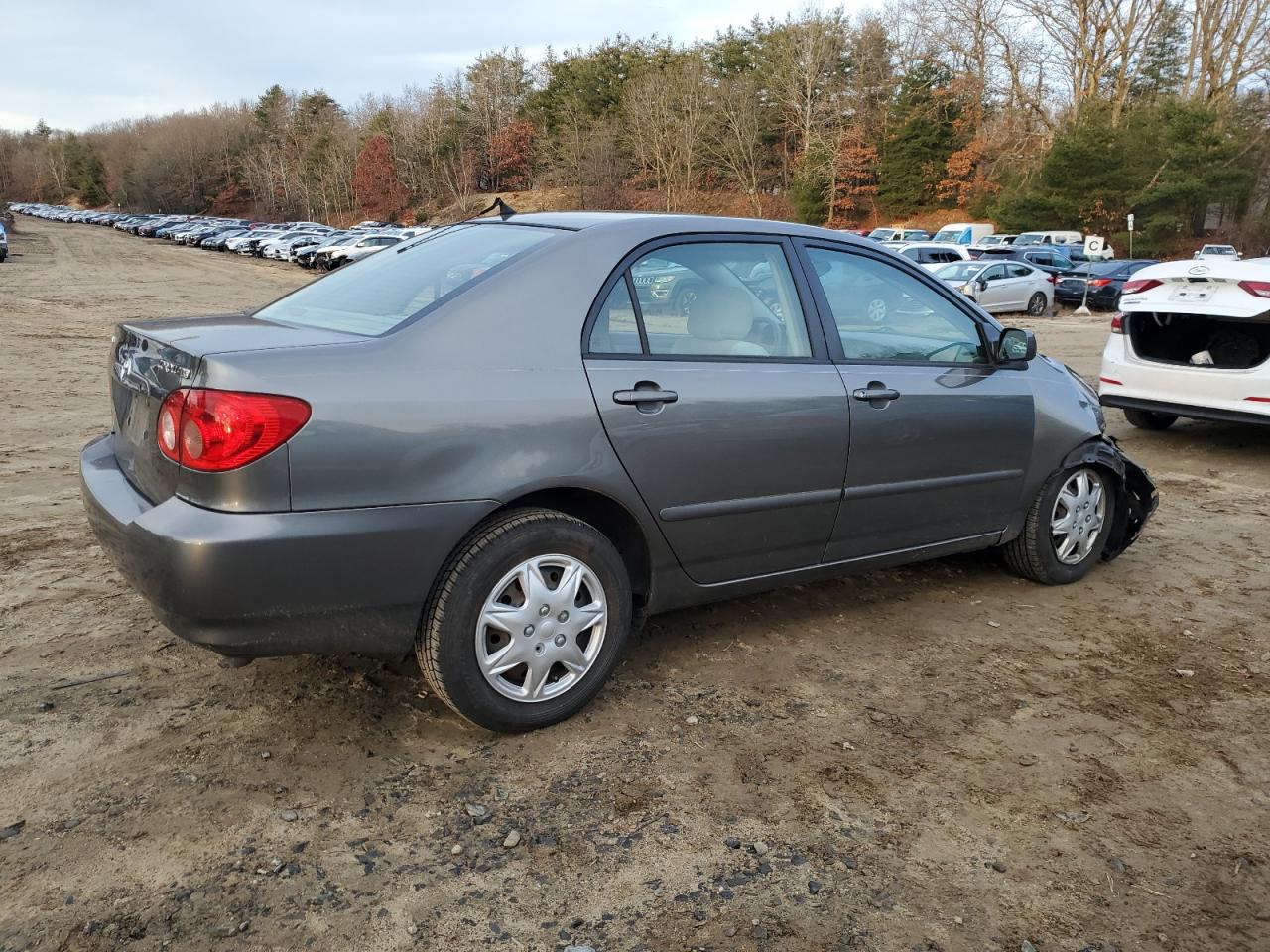 Image 3 of 2008 TOYOTA COROLLA CE 2008 with VIN 2T1BR32E48C908588