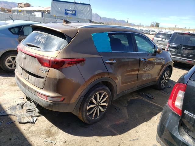 Image 3 of 2017 KIA SPORTAGE EX 2017 with VIN KNDPNCAC6H7262537