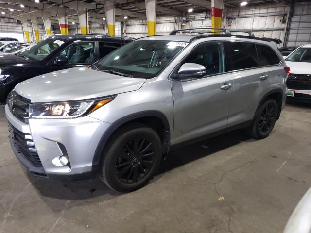 Image 1 of 2019 TOYOTA HIGHLANDER SE 2019 with VIN 5TDJZRFH0KS567224