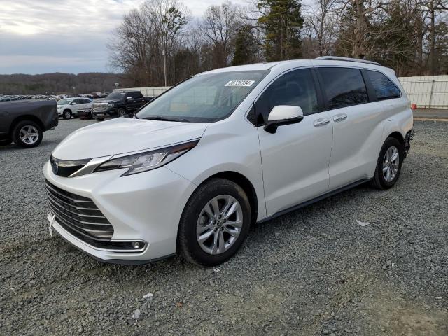 Image 1 of 2022 TOYOTA SIENNA LIMITED 2022 with VIN 5TDZRKEC9NS077837