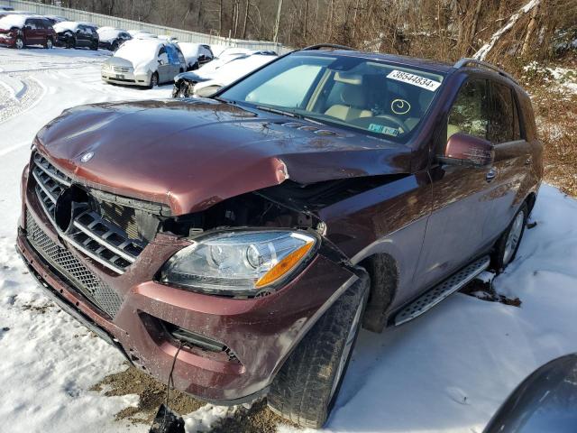 Image 1 of 2015 MERCEDES-BENZ ML 350 4MATIC 2015 with VIN 4JGDA5HB7FA490985