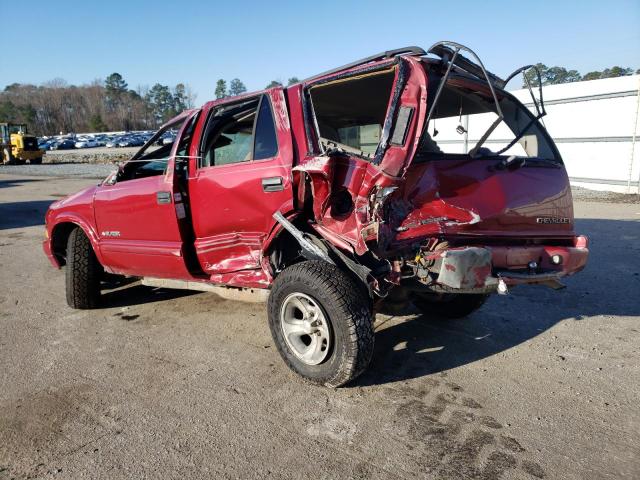 Изображение 2 2002 CHEVROLET BLAZER  2002 с VIN 1GNCS13W22K134116