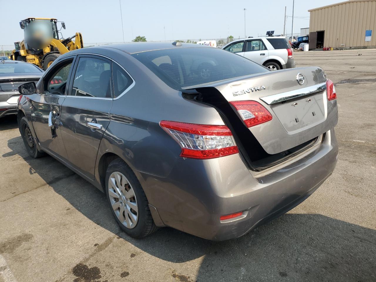 Image 2 of 2015 NISSAN SENTRA S 2015 with VIN 3N1AB7AP9FL637194
