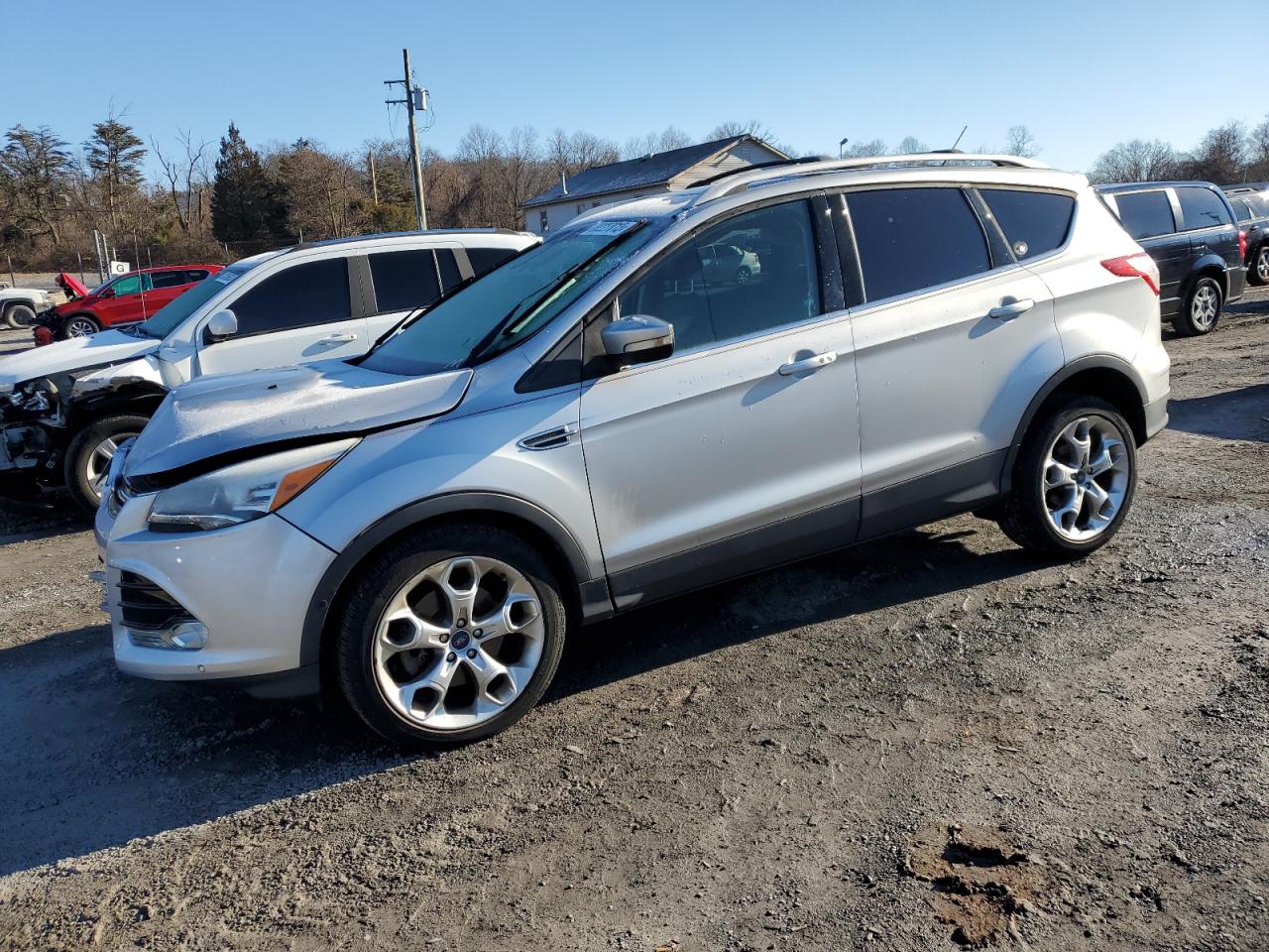 Obraz 1 z 2013 FORD ESCAPE TITANIUM 2013 z VIN 1FMCU9J97DUA57146