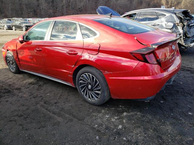 Image 2 of 2020 HYUNDAI SONATA HYBRID 2020 with VIN KMHL34JJ7LA011722