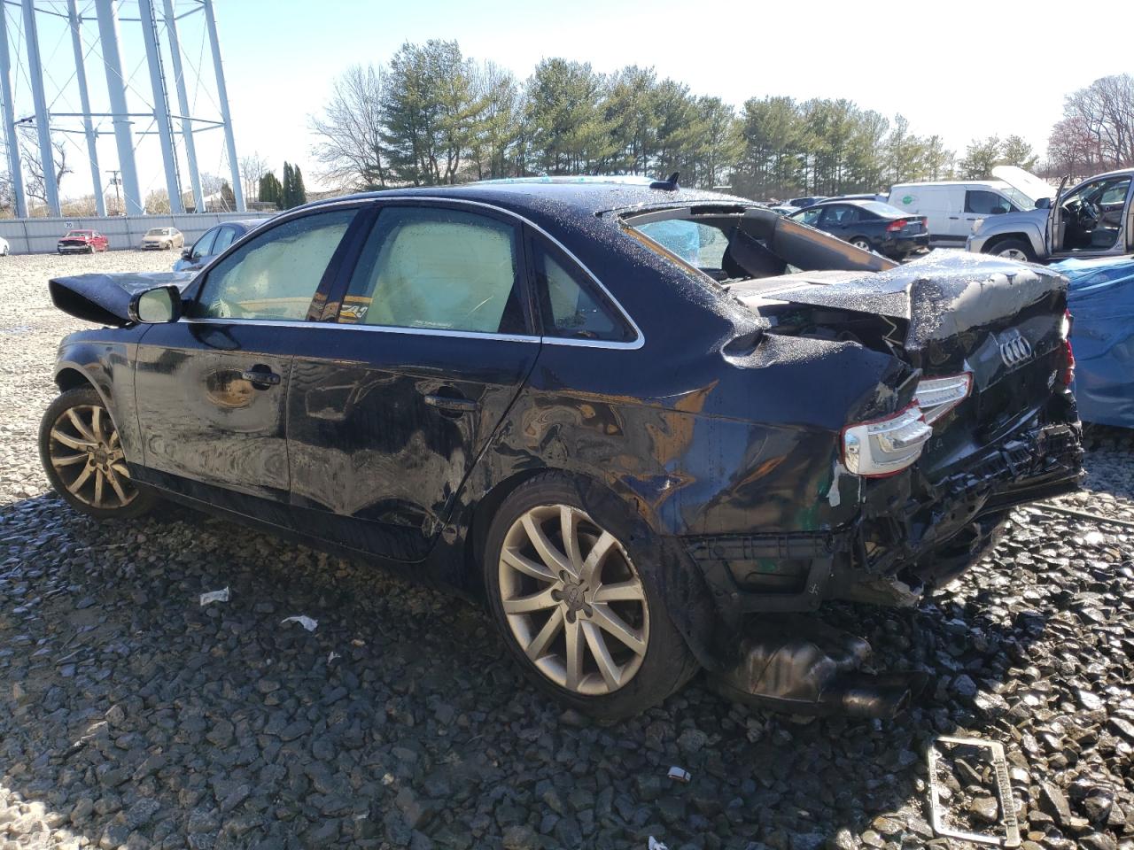 Image 2 of 2013 AUDI A4 PREMIUM PLUS 2013 with VIN WAUFFAFL5DN028978