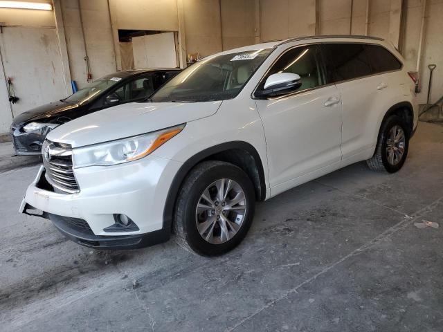 Image 1 of 2014 TOYOTA HIGHLANDER XLE 2014 with VIN 5TDKKRFH3ES030327