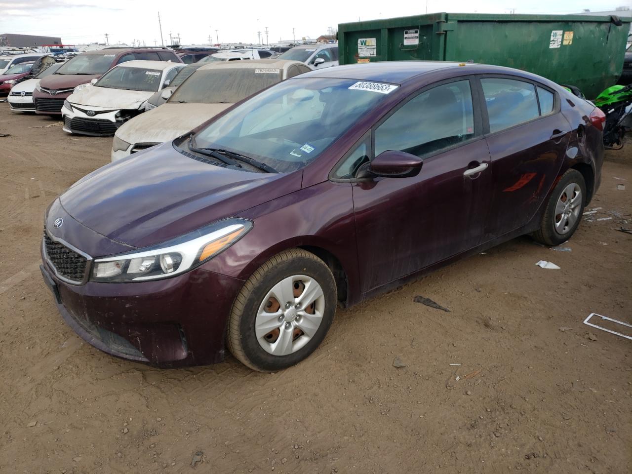 Obraz 1 z 2017 KIA FORTE LX 2017 z VIN 3KPFK4A73HE028112