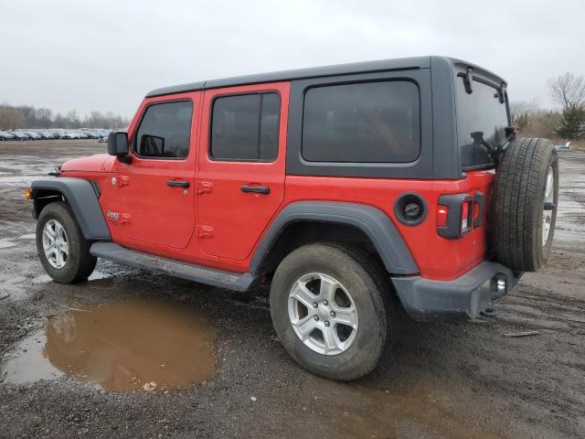 Image 2 of 2018 JEEP WRANGLER UNLIMITED SPORT 2018 with VIN 1C4HJXDG2JW130750