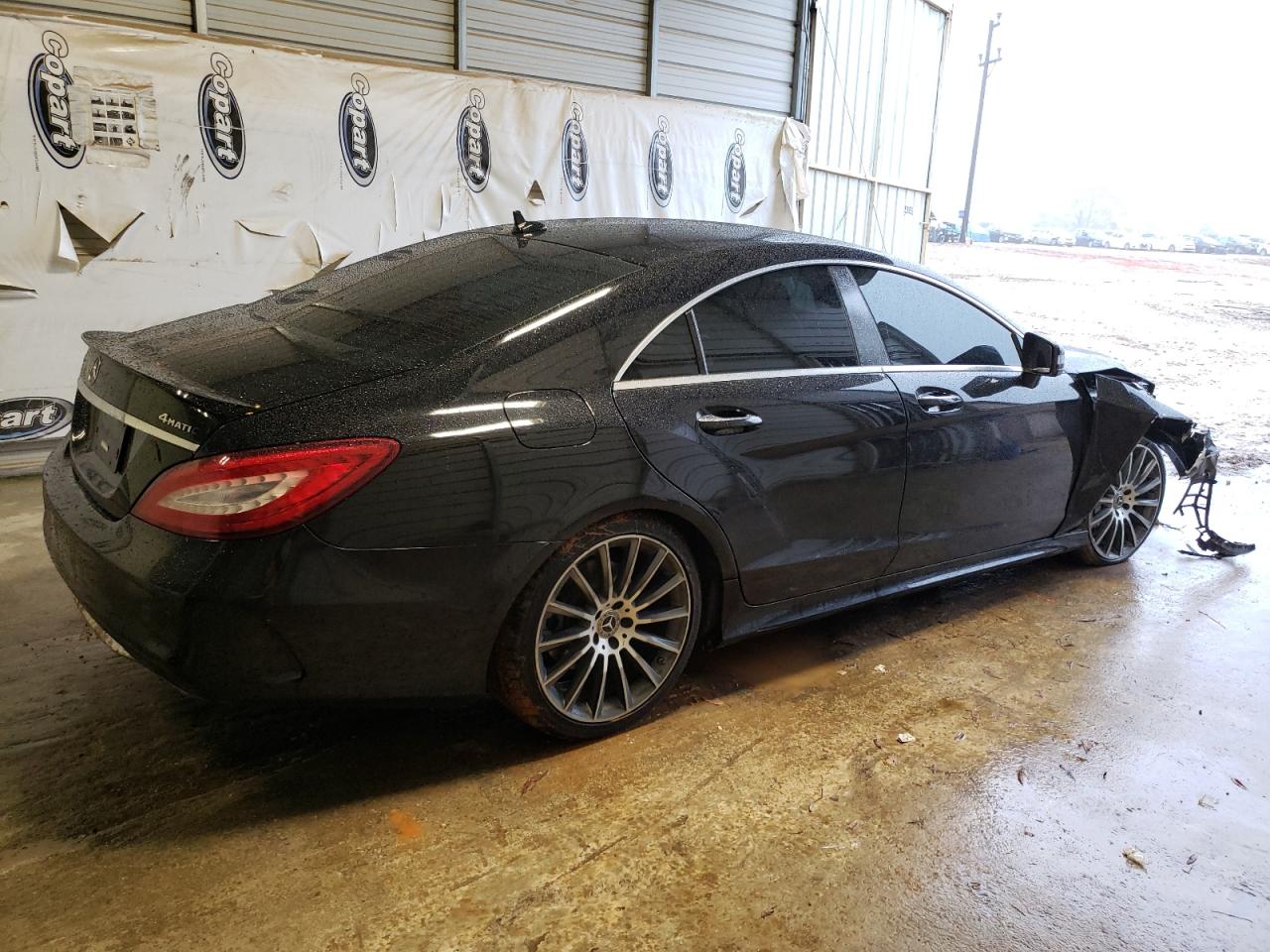 Image 3 of 2018 MERCEDES-BENZ CLS 550 4MATIC 2018 with VIN WDDLJ9BB6JA204798