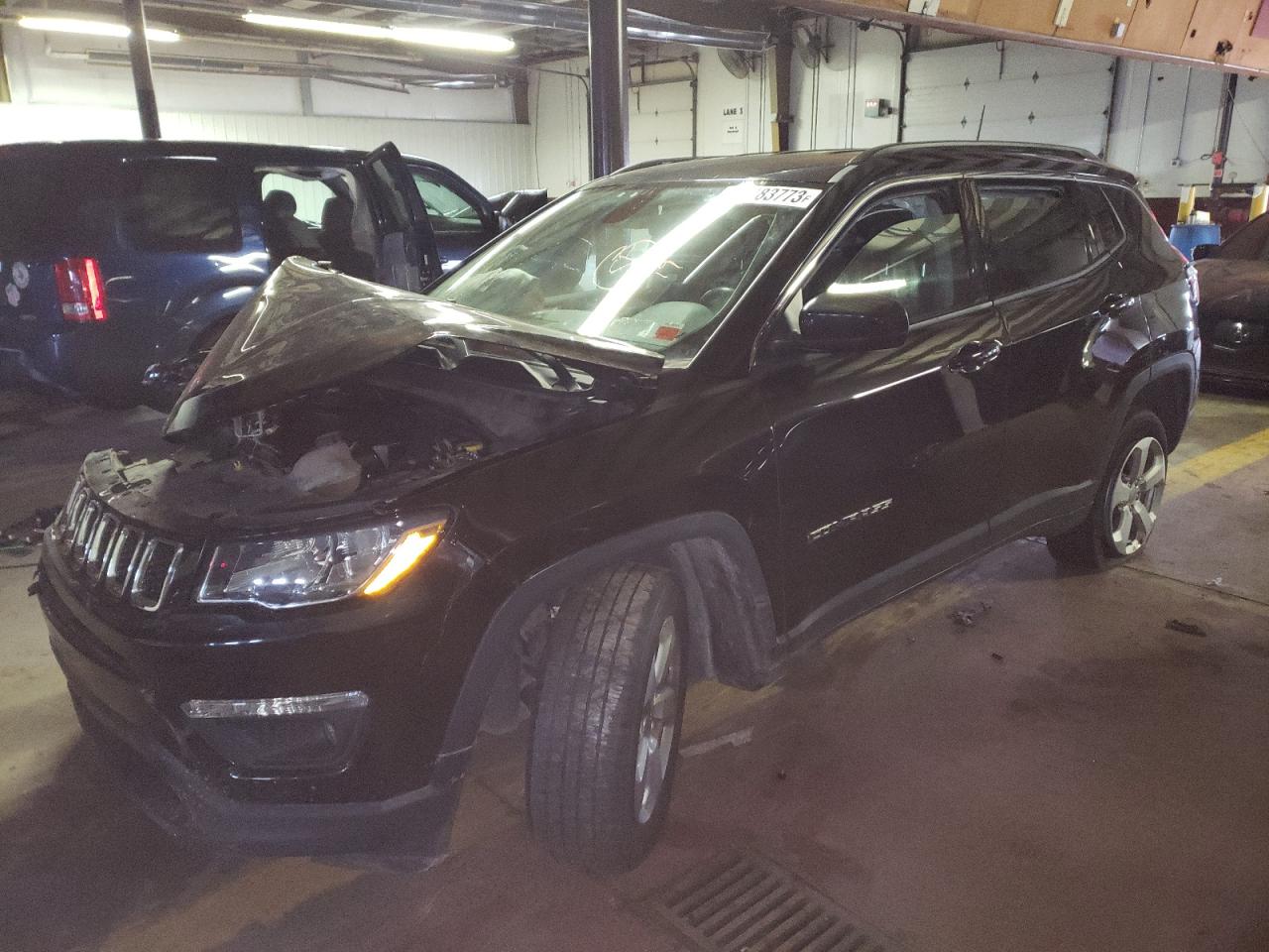 Image 1 of 2019 JEEP COMPASS LATITUDE 2019 with VIN 3C4NJDBB3KT834391