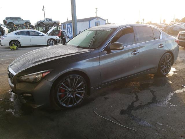 Image 1 of 2017 INFINITI Q50 RED SPORT 400 2017 with VIN JN1FV7AP3HM851376