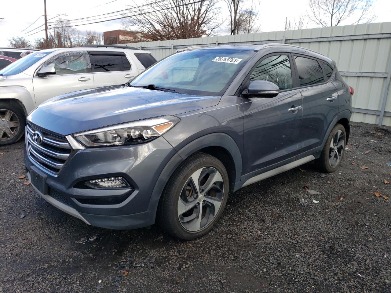 Image 1 of 2017 HYUNDAI TUCSON LIMITED 2017 with VIN KM8J3CA29HU483596