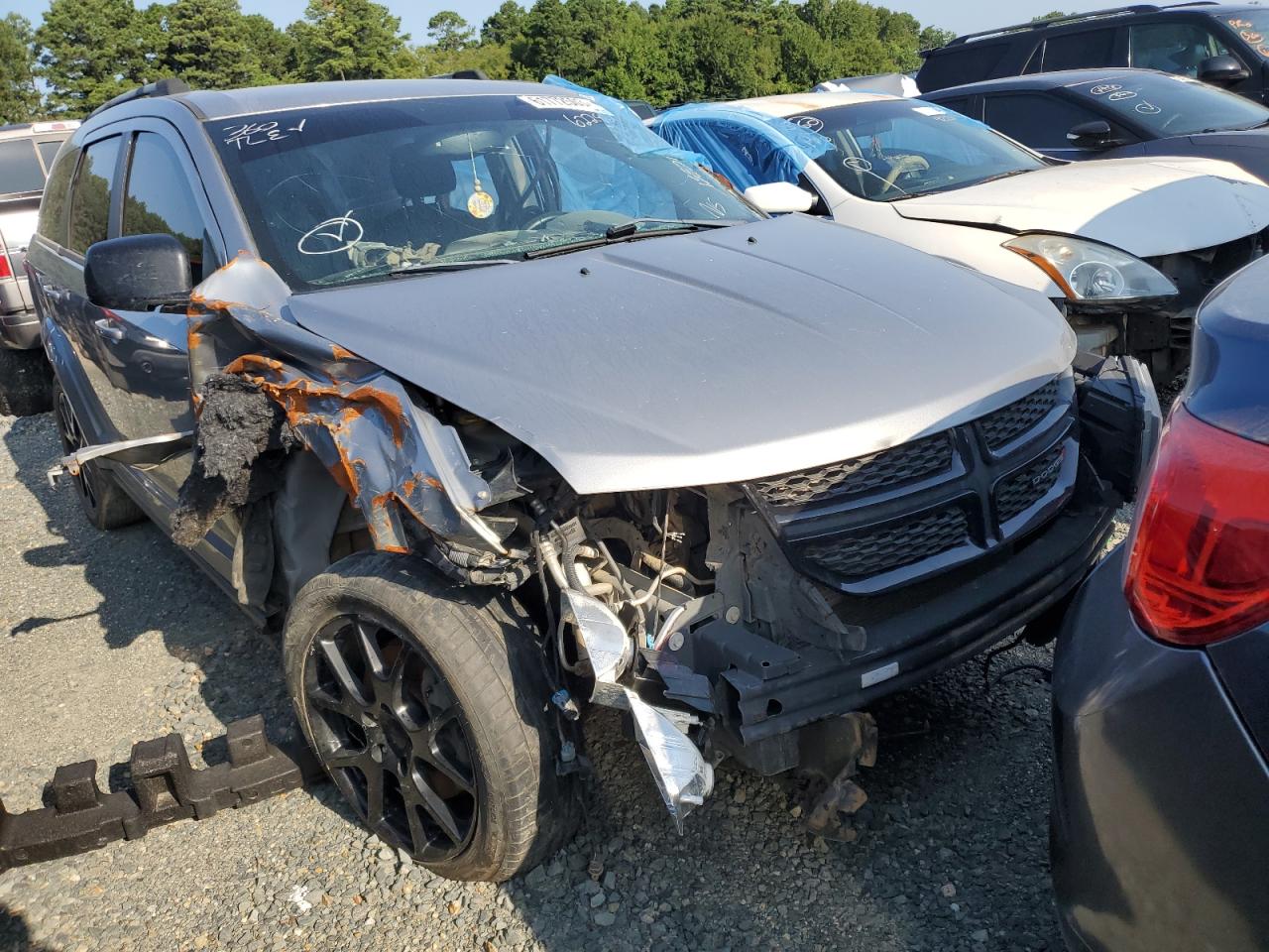 Image 2 of 2017 DODGE JOURNEY SXT 2017 with VIN 3C4PDCBB2HT622861