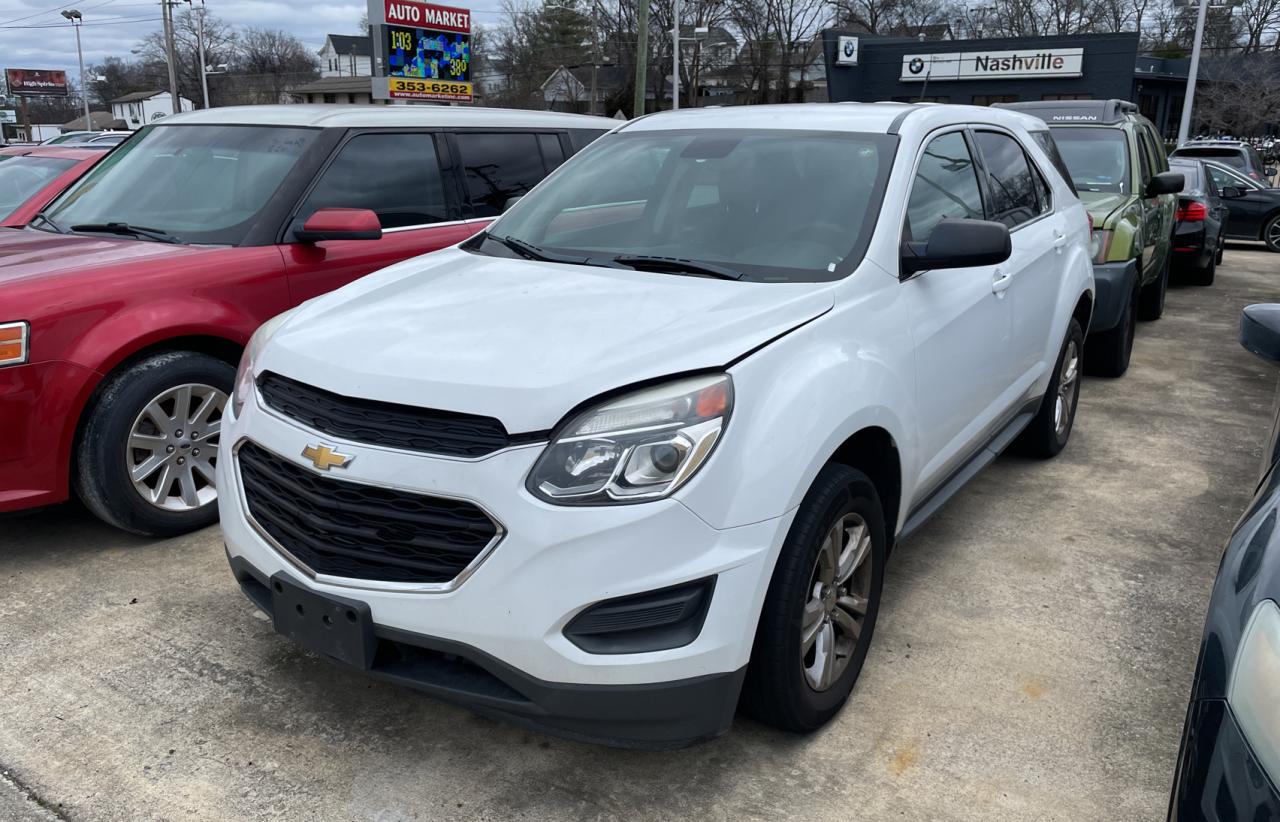Image 2 of 2016 CHEVROLET EQUINOX LS 2016 with VIN 2GNALBEK7G1150548