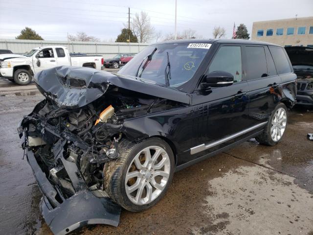 Image 1 of 2016 LAND ROVER RANGE ROVER HSE 2016 with VIN SALGS2KF9GA270329