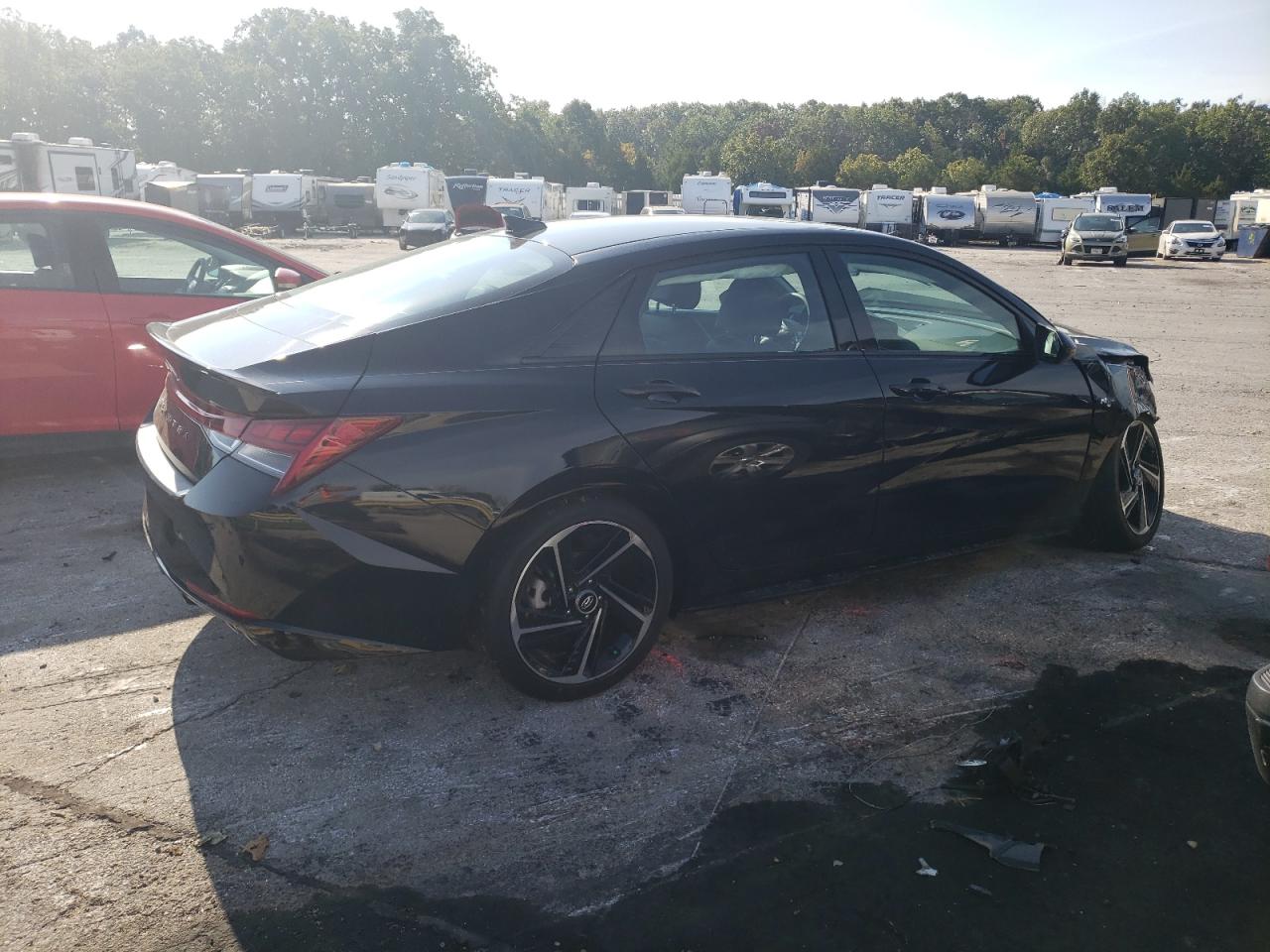 Изображение 3 2023 HYUNDAI ELANTRA N LINE 2023 с VIN KMHLR4AFXPU559342