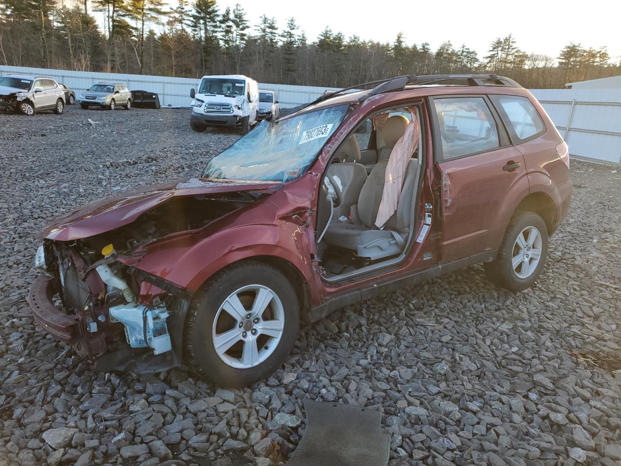Obraz 1 z 2010 SUBARU FORESTER XS 2010 z VIN JF2SH6BC7AH797525