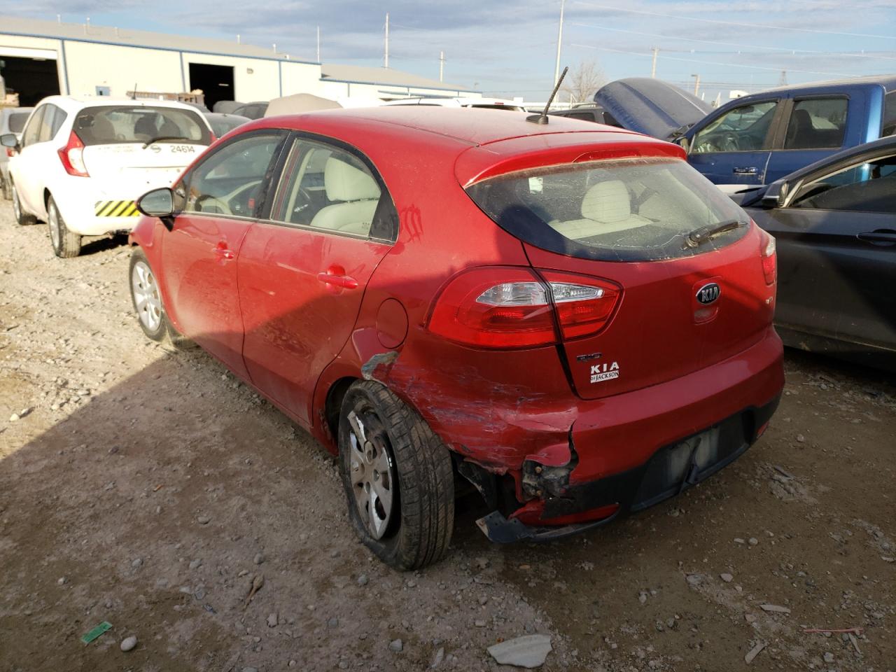 Изображение 2 2013 KIA RIO LX 2013 с VIN KNADM5A39D6307033