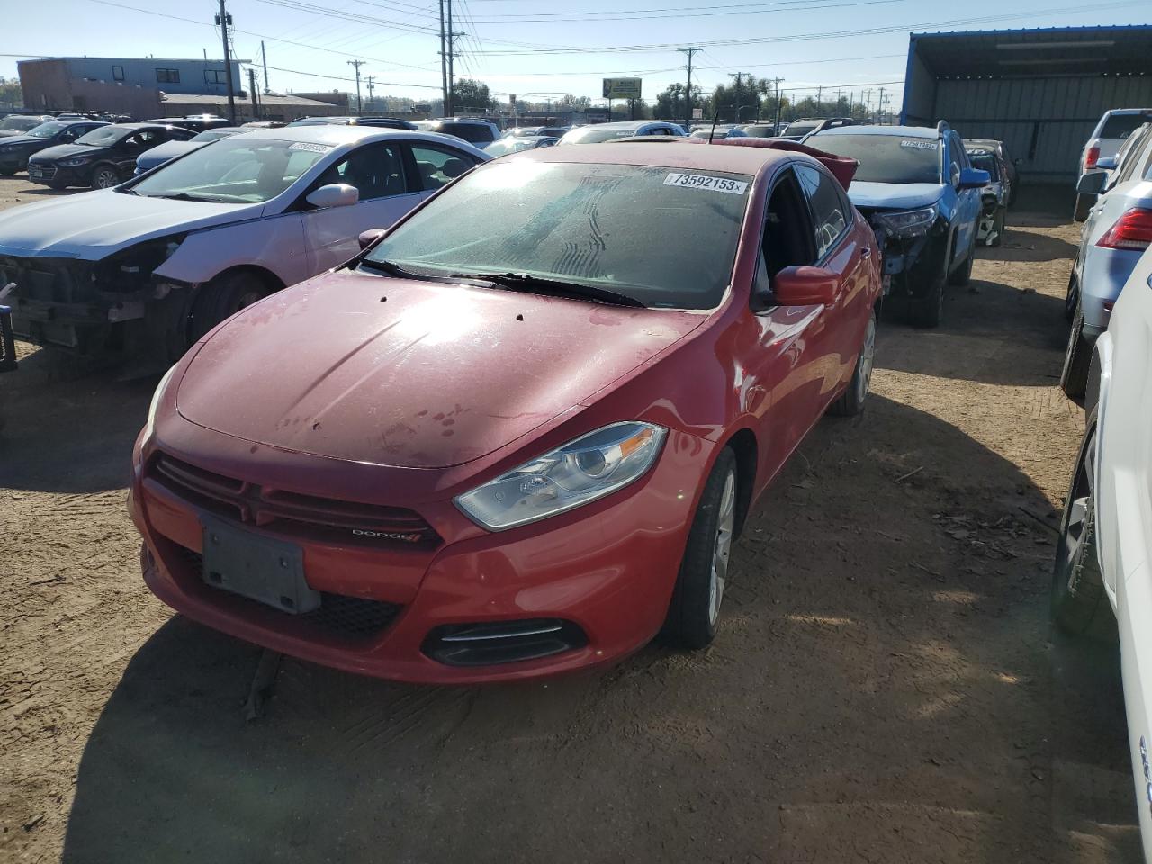 Image 1 of 2014 DODGE DART SE 2014 with VIN 1C3CDFAA7ED667549