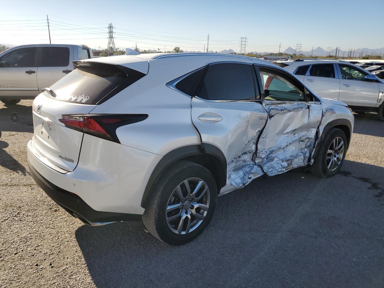 Image 3 of 2016 LEXUS NX 200T BASE 2016 with VIN JTJYARBZ6G2044886