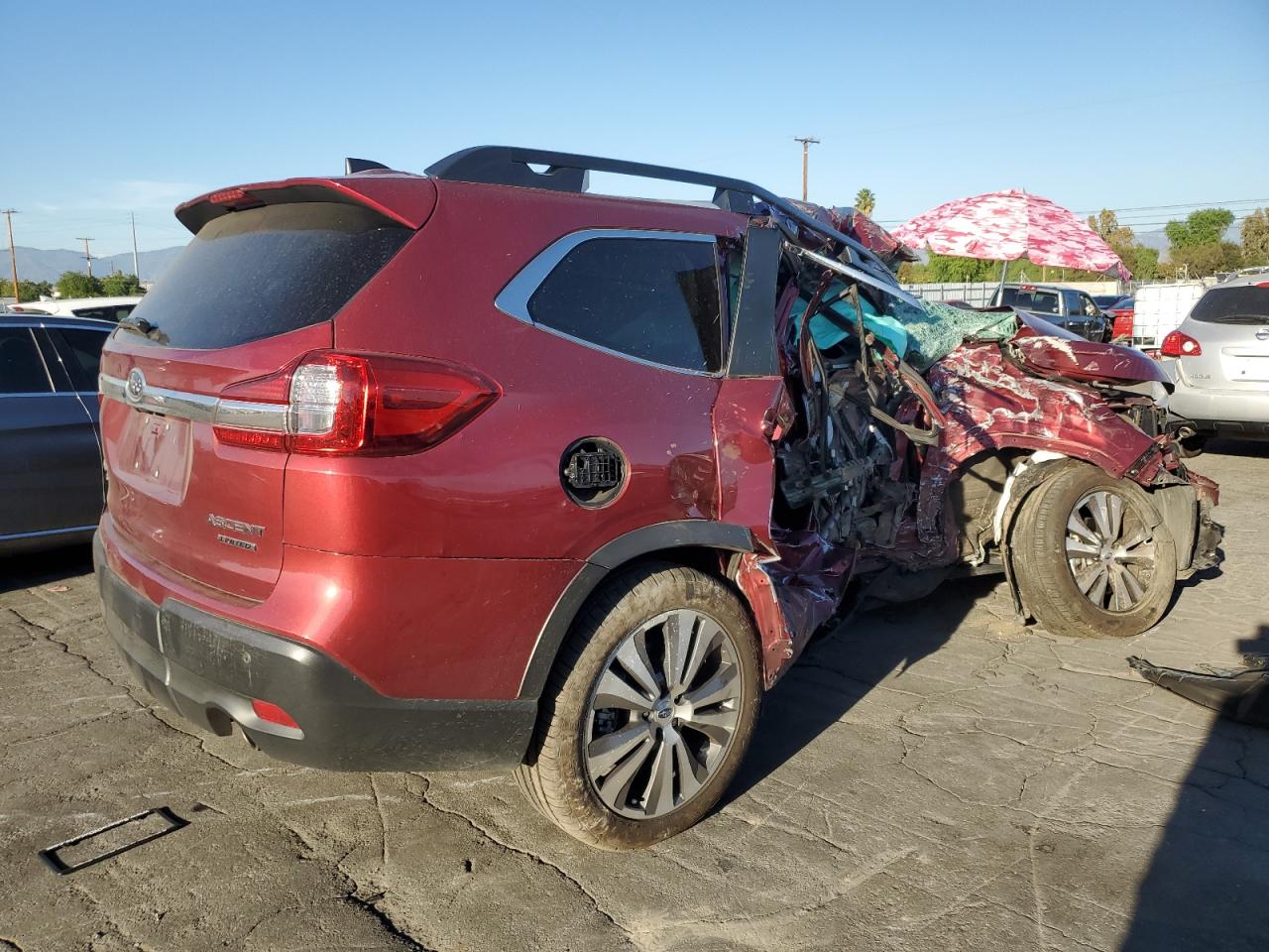 Image 3 of 2021 SUBARU ASCENT LIMITED 2021 with VIN 4S4WMAMD8M3461271