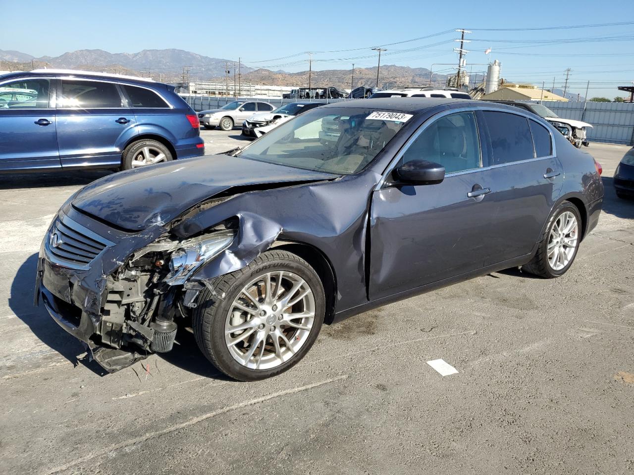 Image 1 of 2011 INFINITI G37 BASE 2011 with VIN JN1CV6AP6BM510364