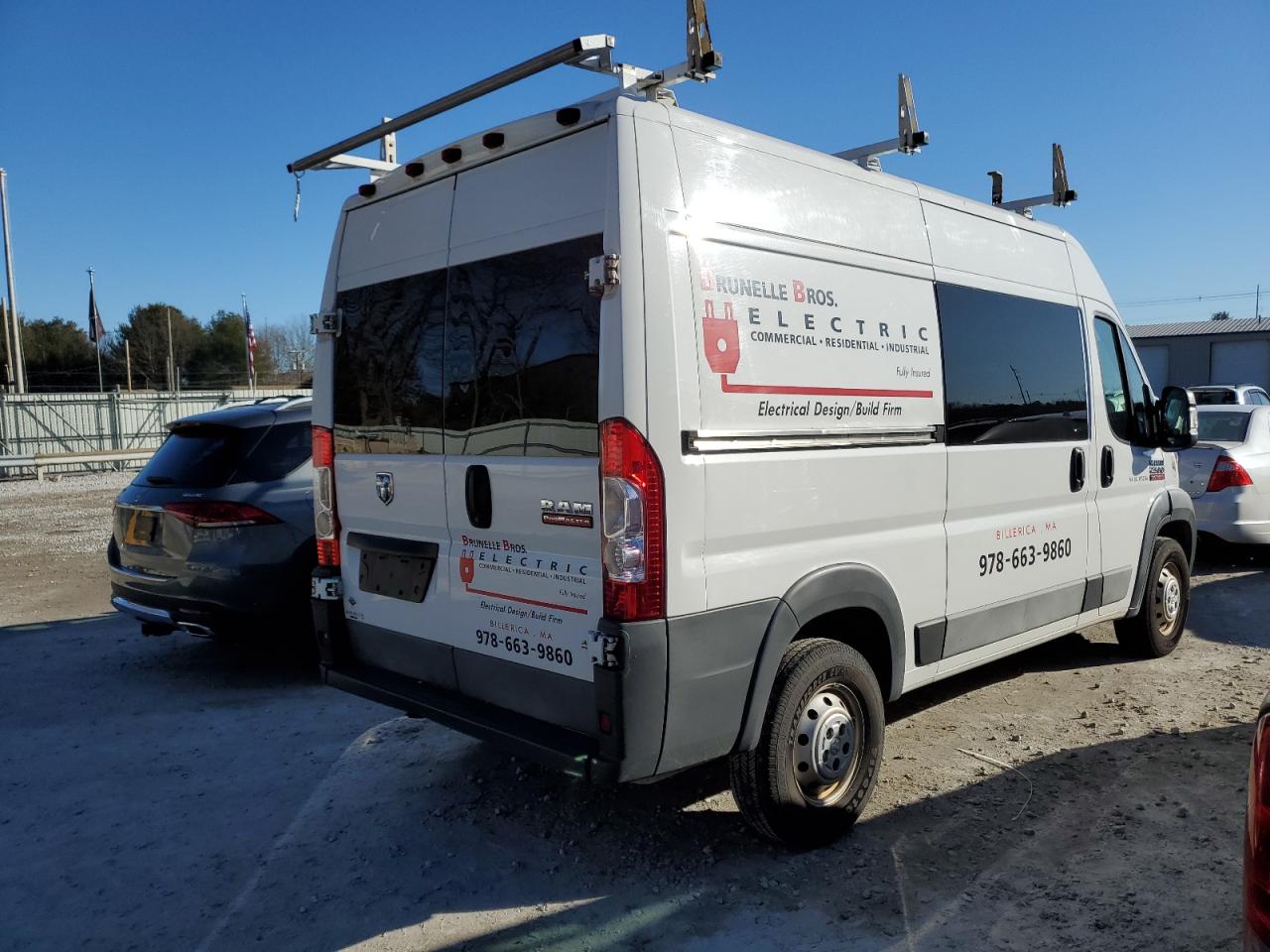 Image 3 of 2016 RAM PROMASTER 2500 2500 HIGH 2016 with VIN 3C6TRVCG6GE110746