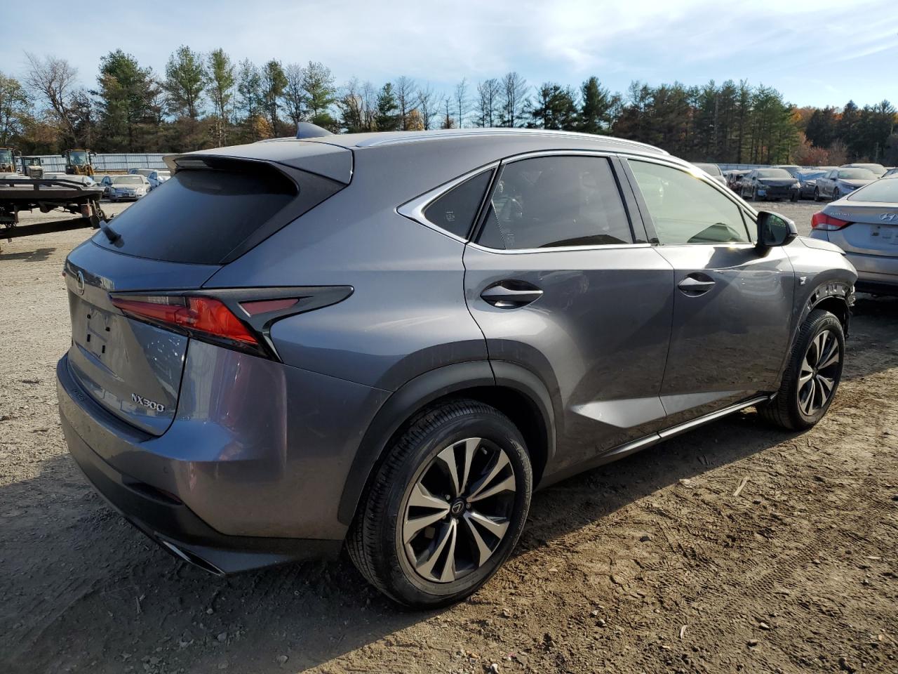 Image 3 of 2020 LEXUS NX 300 F-SPORT 2020 with VIN JTJSARDZ9L5013529