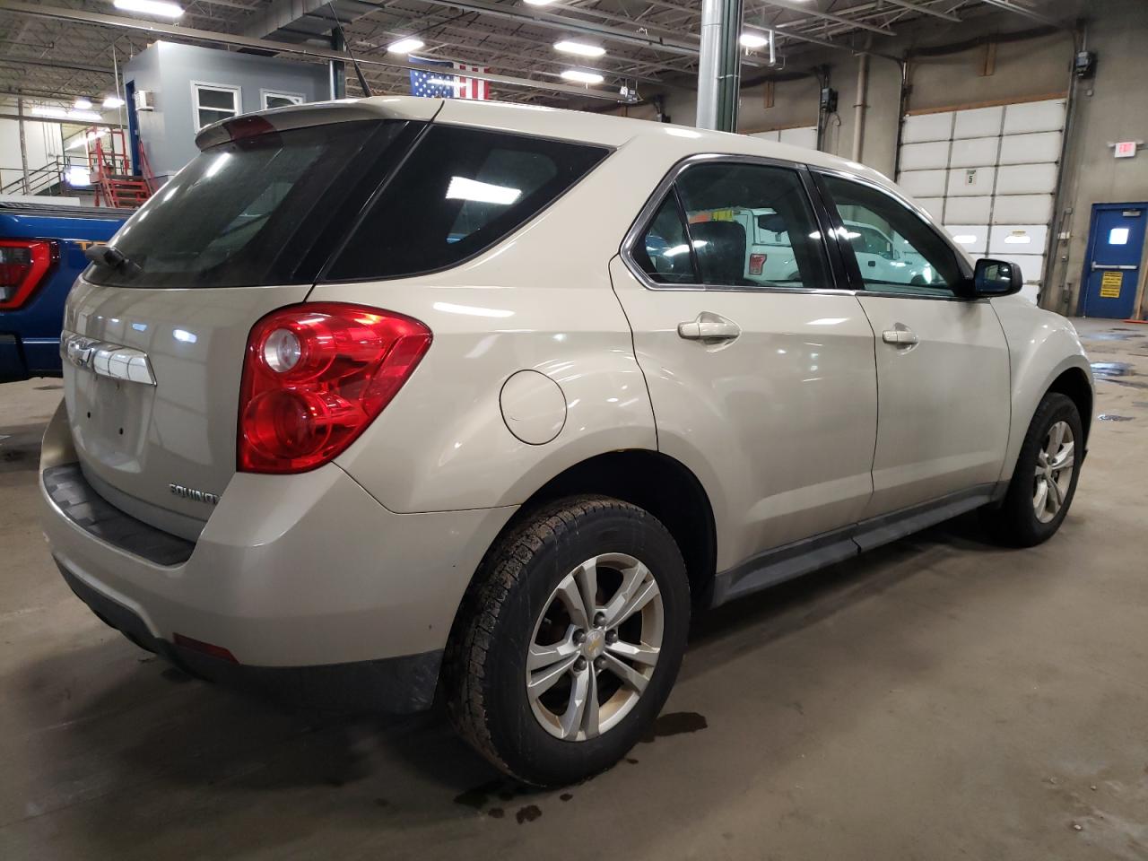 Image 3 of 2012 CHEVROLET EQUINOX LS 2012 with VIN 2GNALBEK6C6354349