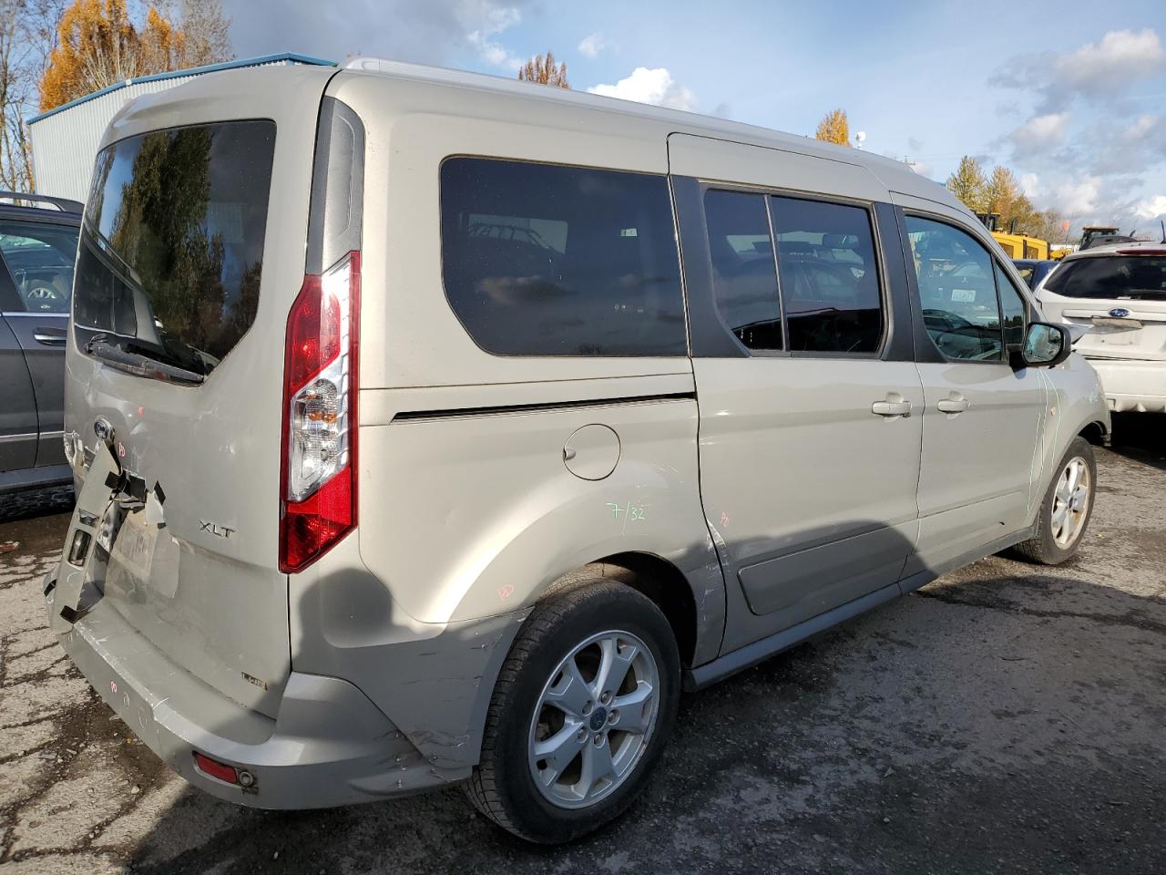 Изображение 3 2014 FORD TRANSIT CONNECT XLT 2014 с VIN NM0GE9F72E1151977