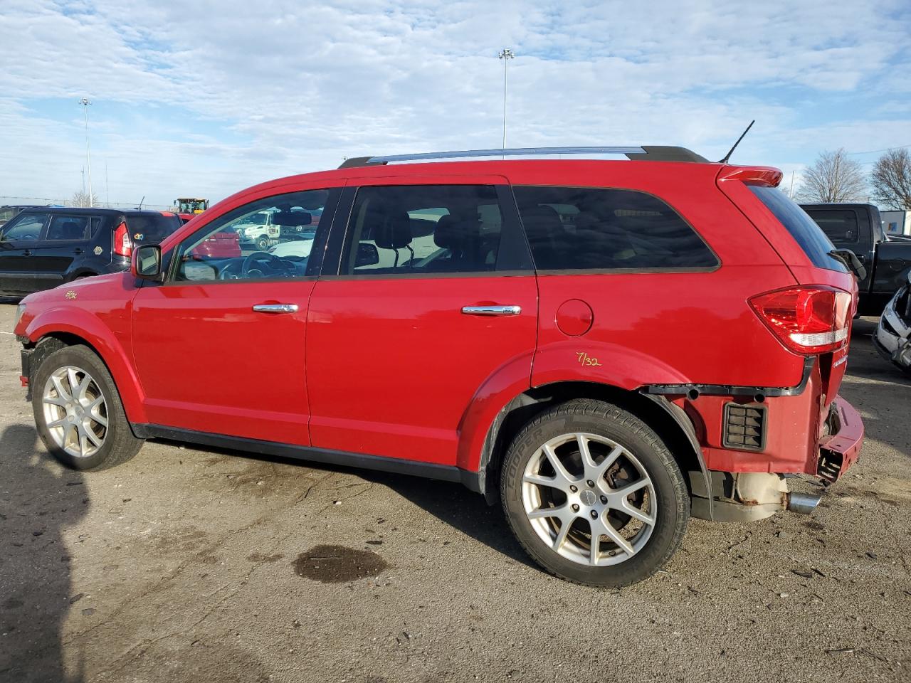 Изображение 2 2014 DODGE JOURNEY LIMITED 2014 с VIN 3C4PDCDG0ET186712