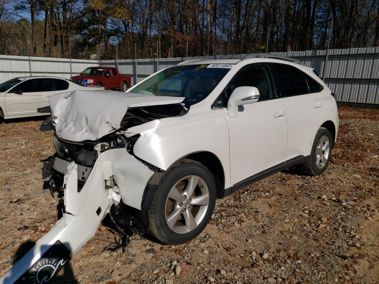Image 1 of 2010 LEXUS RX 350 2010 with VIN 2T2BK1BA8AC039906