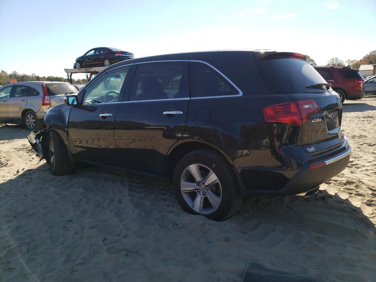 Image 2 of 2011 ACURA MDX TECHNOLOGY 2011 with VIN 2HNYD2H62BH542852