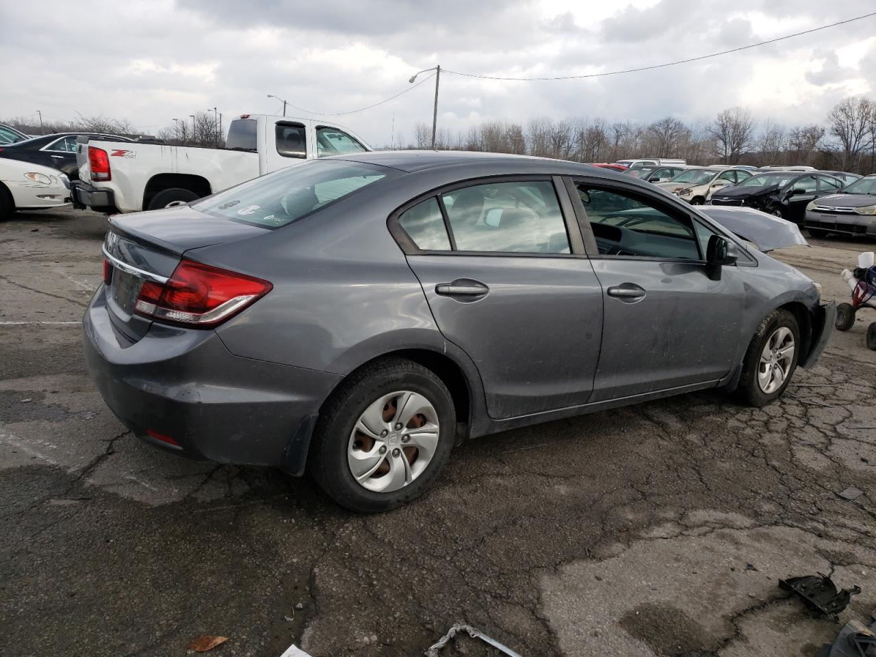 Изображение 3 2013 HONDA CIVIC LX 2013 с VIN 19XFB2F50DE045438