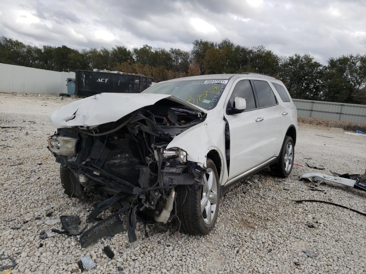 Obraz 2 z 2013 DODGE DURANGO SXT 2013 z VIN 1C4RDHAG3DC694130