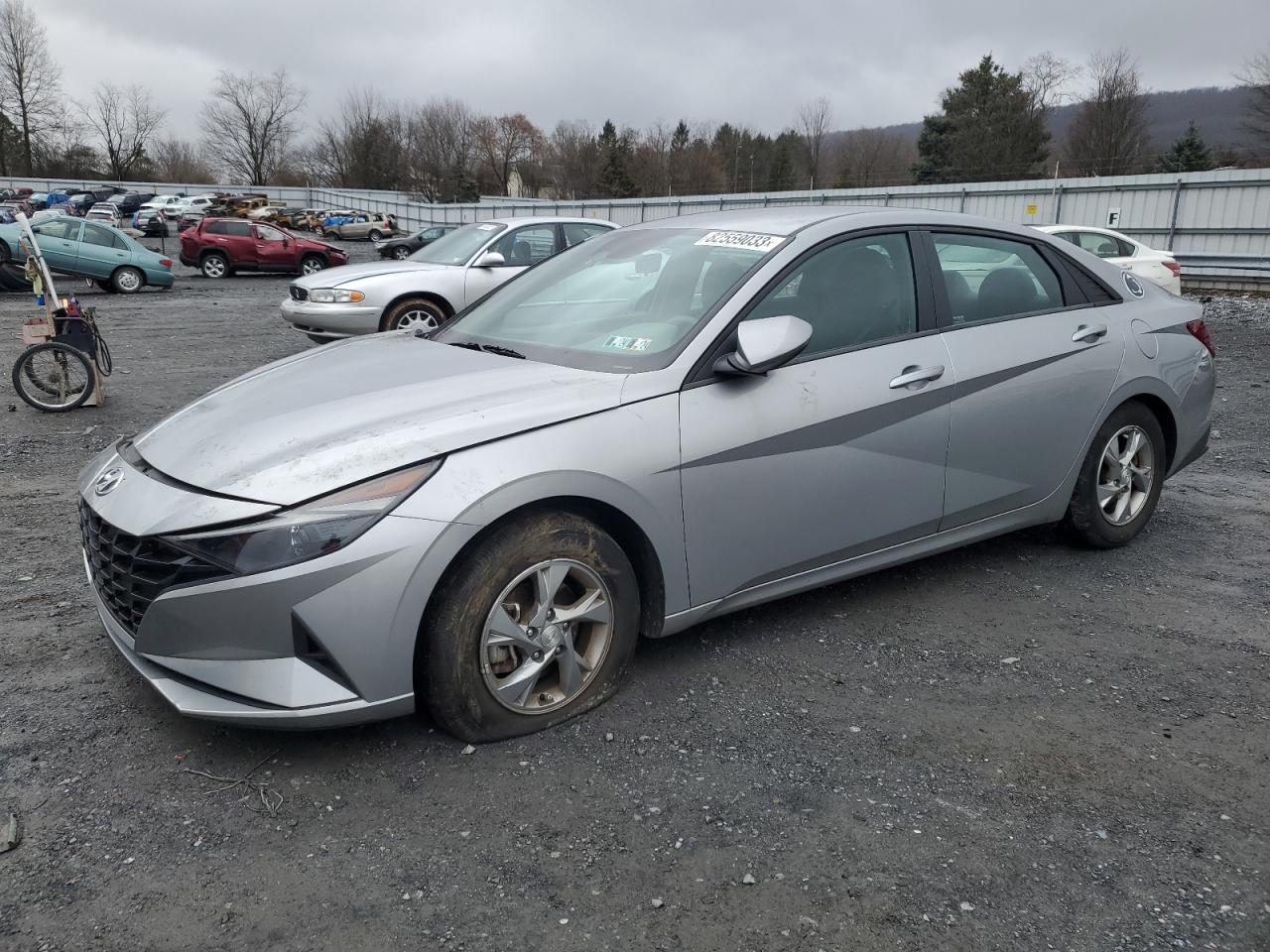 Image 1 of 2022 HYUNDAI ELANTRA SE 2022 with VIN 5NPLL4AG8NH075465