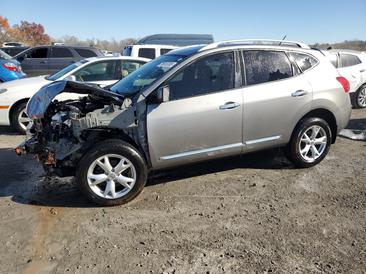 Image 1 of 2011 NISSAN ROGUE S 2011 with VIN JN8AS5MV7BW689721