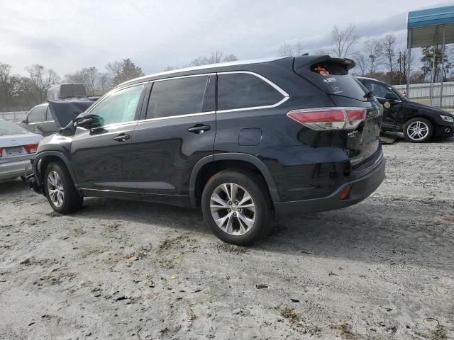Image 2 of 2014 TOYOTA HIGHLANDER XLE 2014 with VIN 5TDKKRFH1ES023960