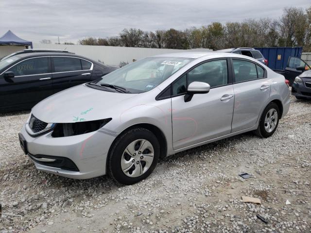 Image 1 of 2014 HONDA CIVIC LX 2014 with VIN 19XFB2F56EE270819