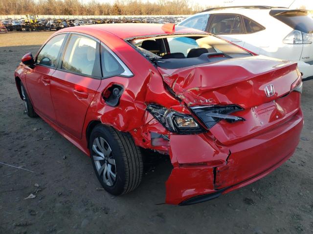 Image 2 of 2023 HONDA CIVIC LX 2023 with VIN 2HGFE2F2XPH568327