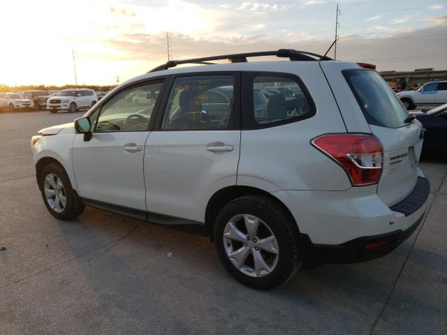 Image 2 of 2015 SUBARU FORESTER 2.5I 2015 with VIN JF2SJABC1FH432420