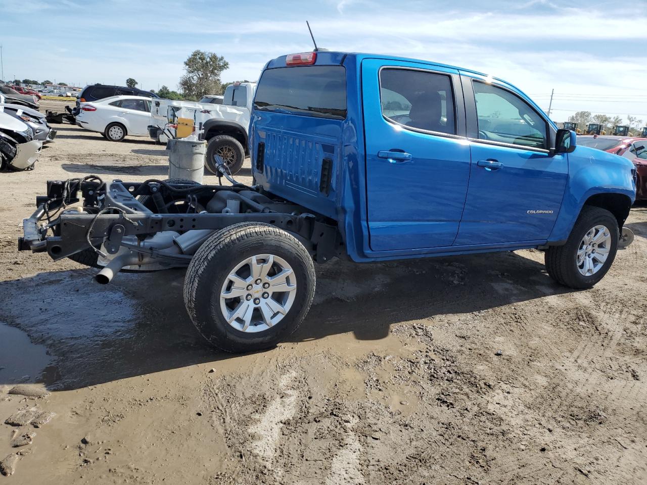 Изображение 3 2021 CHEVROLET COLORADO LT 2021 с VIN 1GCGSCEN7M1260412