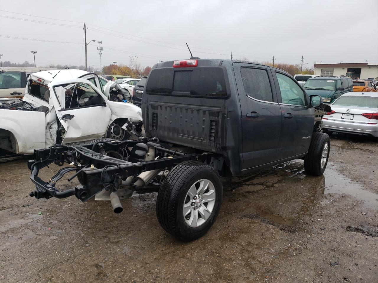 Image 3 of 2016 GMC CANYON SLE 2016 with VIN 1GTG6CE34G1113360