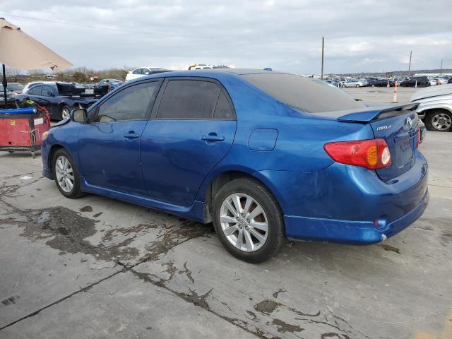 Image 2 of 2009 TOYOTA COROLLA BASE 2009 with VIN 1NXBU40E99Z098995