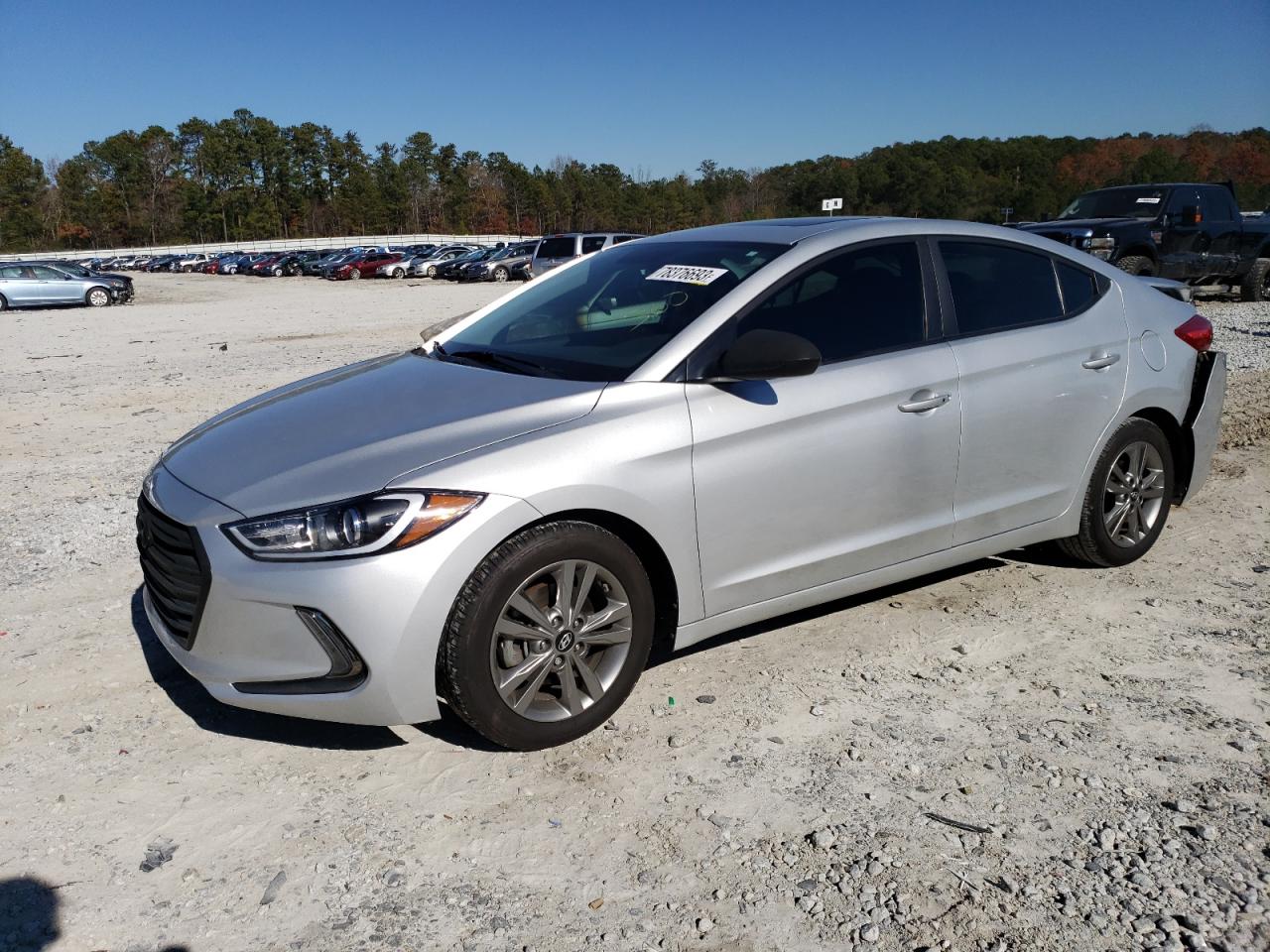Image 1 of 2018 HYUNDAI ELANTRA SEL 2018 with VIN 5NPD84LF9JH389873
