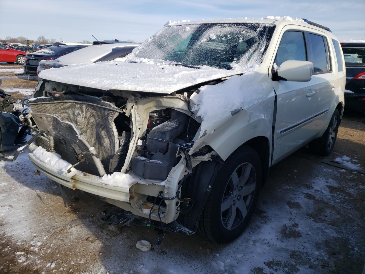 Изображение 1 2013 HONDA PILOT TOURING 2013 с VIN 5FNYF4H96DB005349
