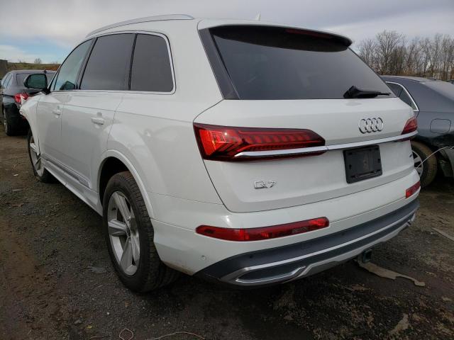 Image 2 of 2021 AUDI Q7 PREMIUM PLUS 2021 with VIN WA1LJAF72MD013815